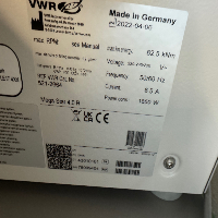 VWR Mega Star 4.0R Refrigerated Centrifuge image 3